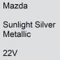 Preview: Mazda, Sunlight Silver Metallic, 22V.